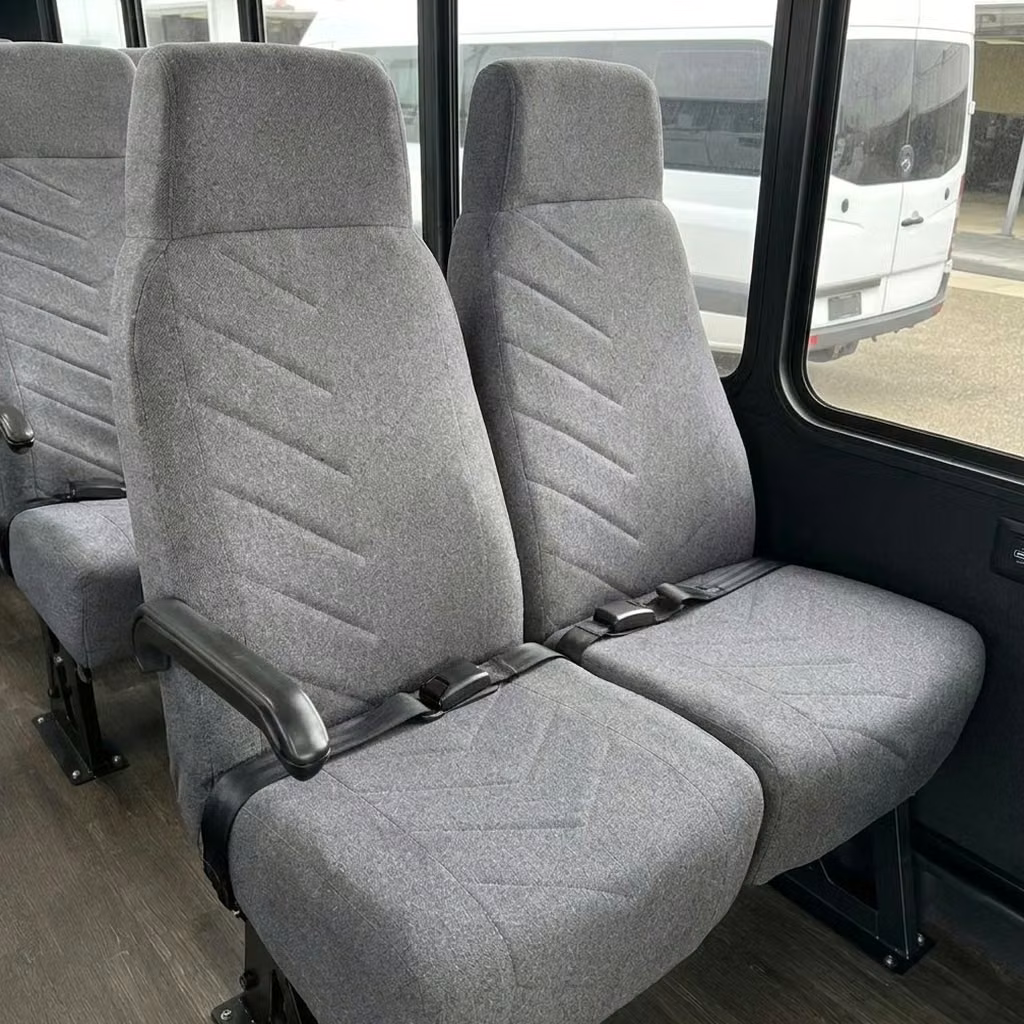 santa paula 18 passenger minibus high back seats