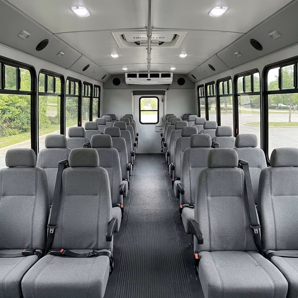 santa paula 30 passenger minibus seating
