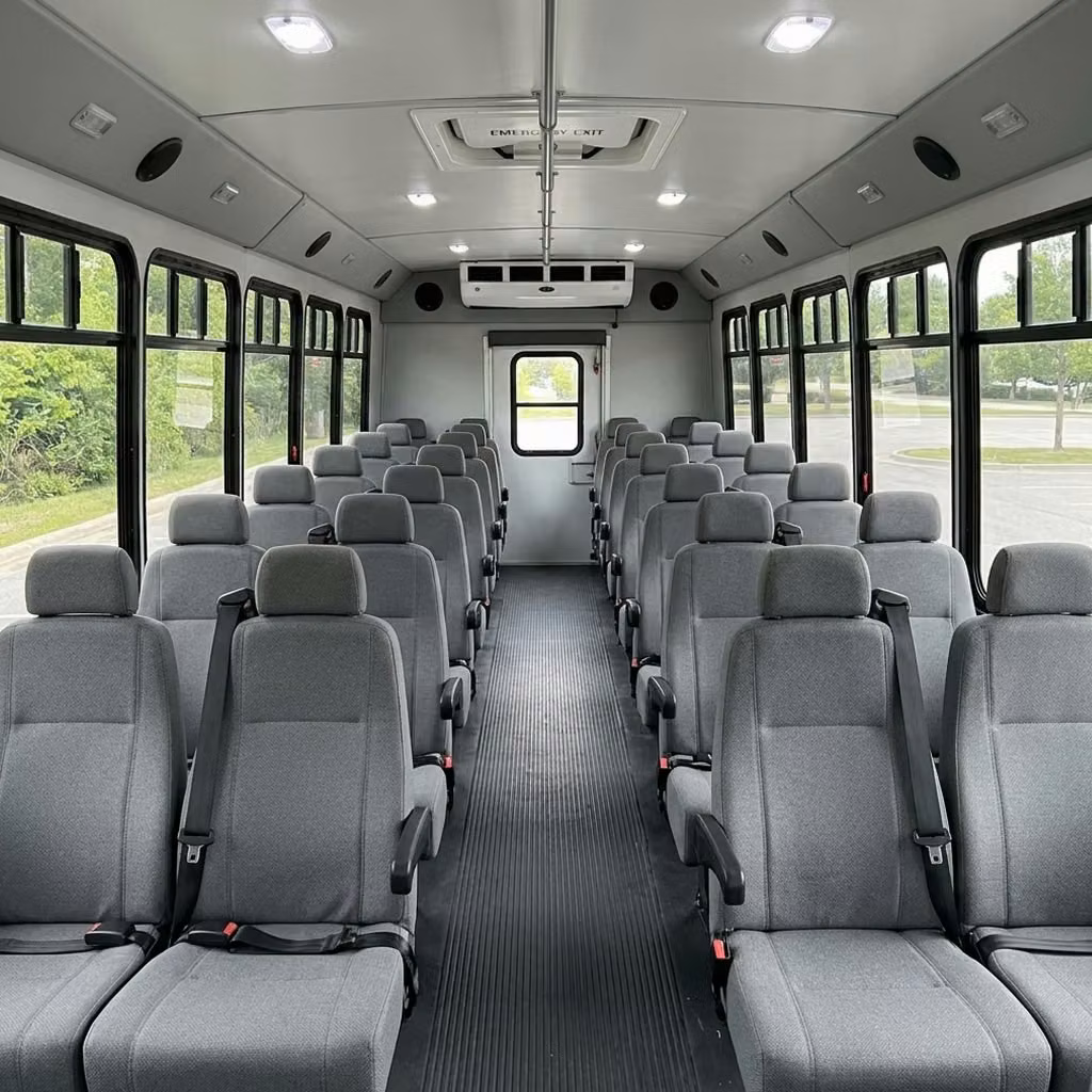 santa paula 35 passenger minibus seating