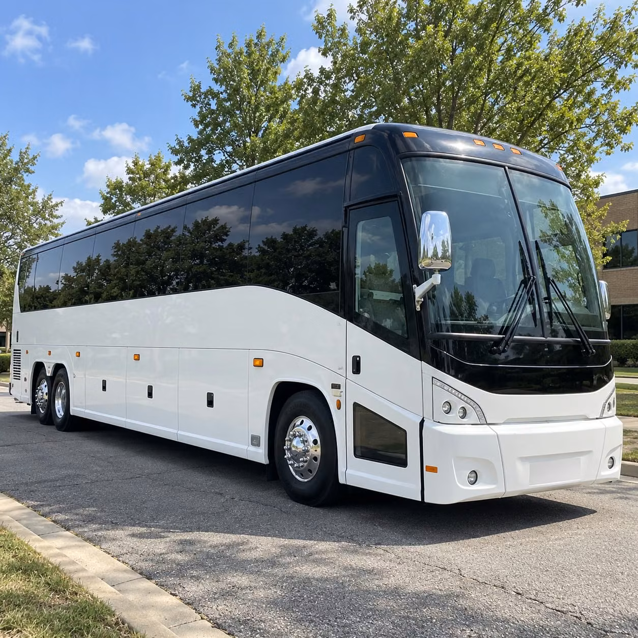 santa paula 56 passenger charter bus rental