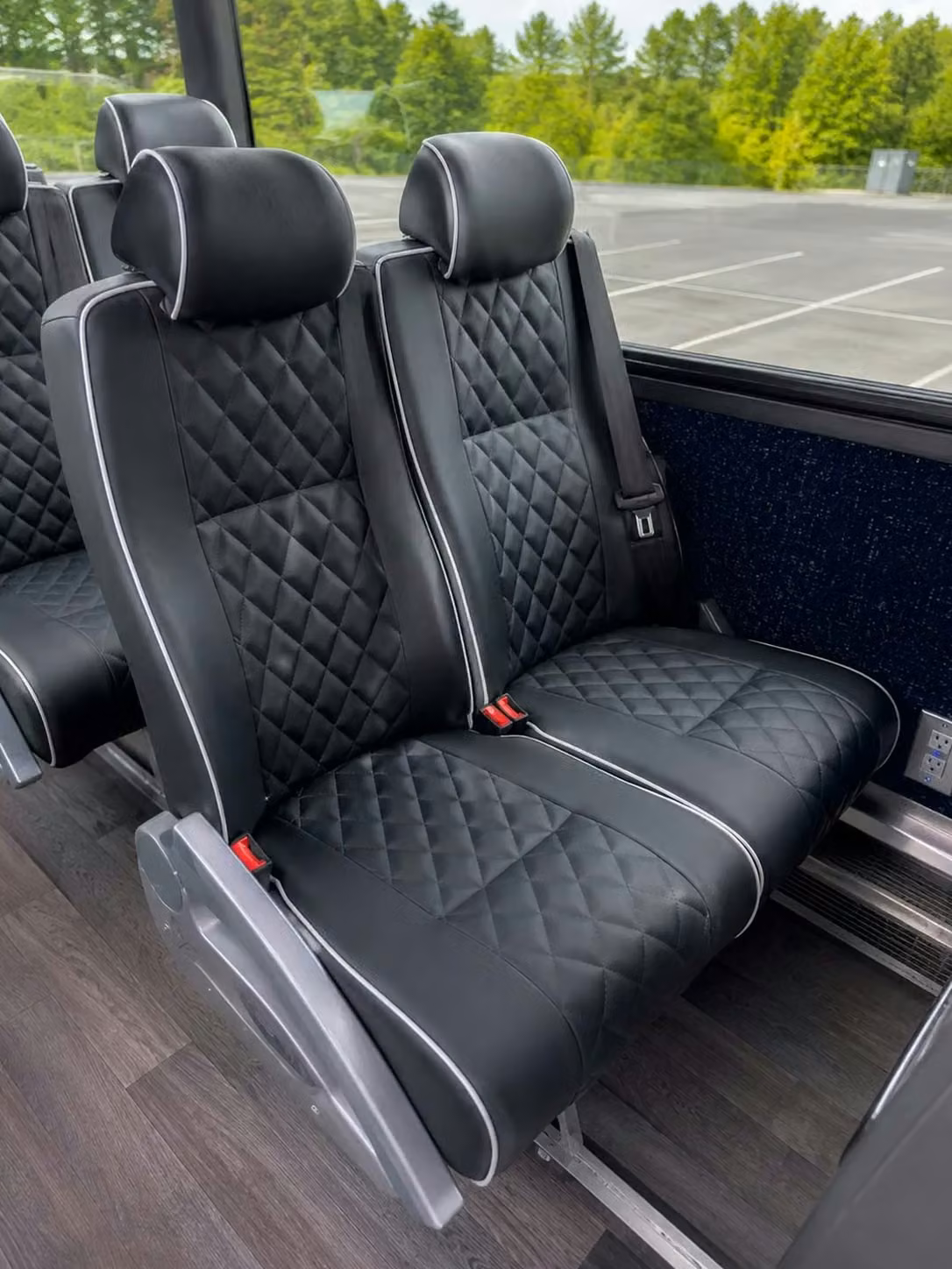 santa paula charter bus reclining seats