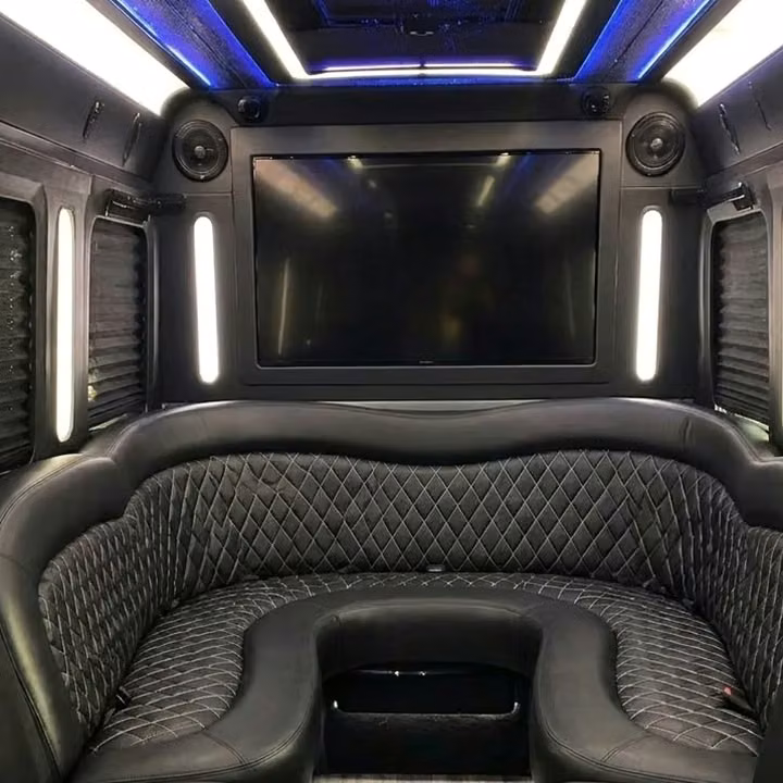 santa paula party bus sound system