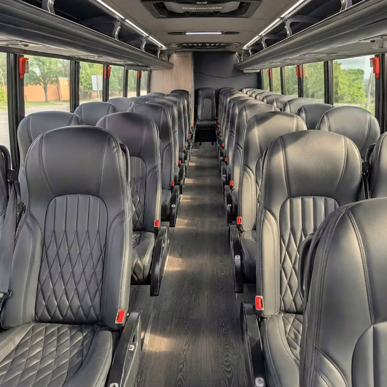 30 passenger minibus interior