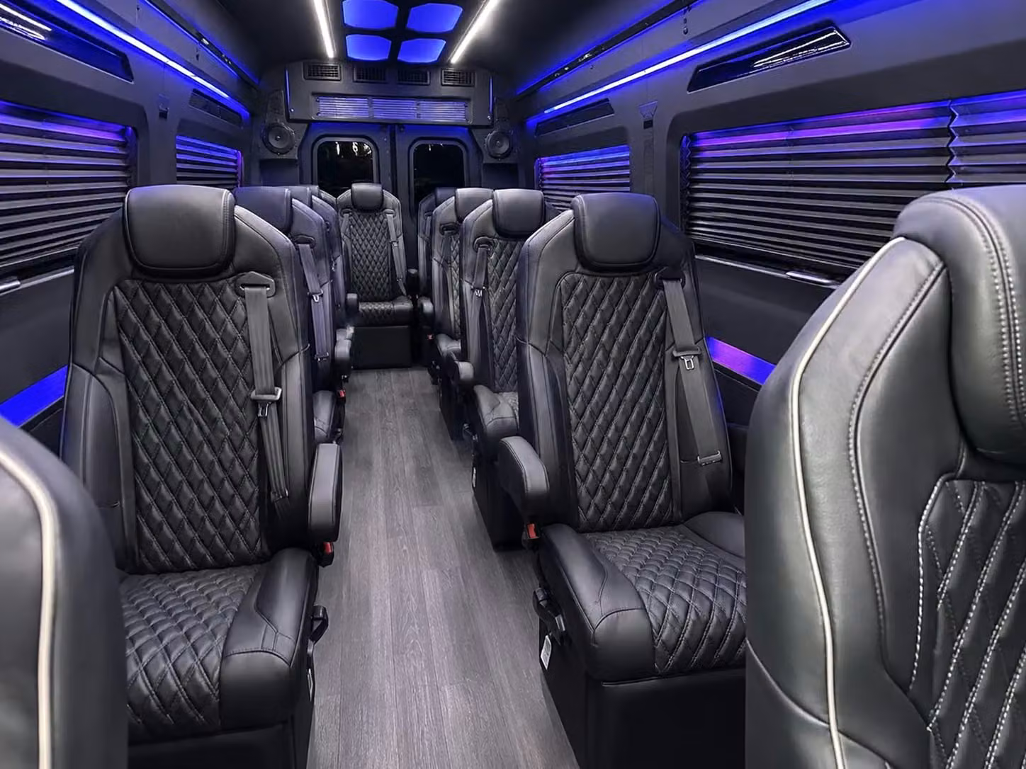 sprinter van with driver interior