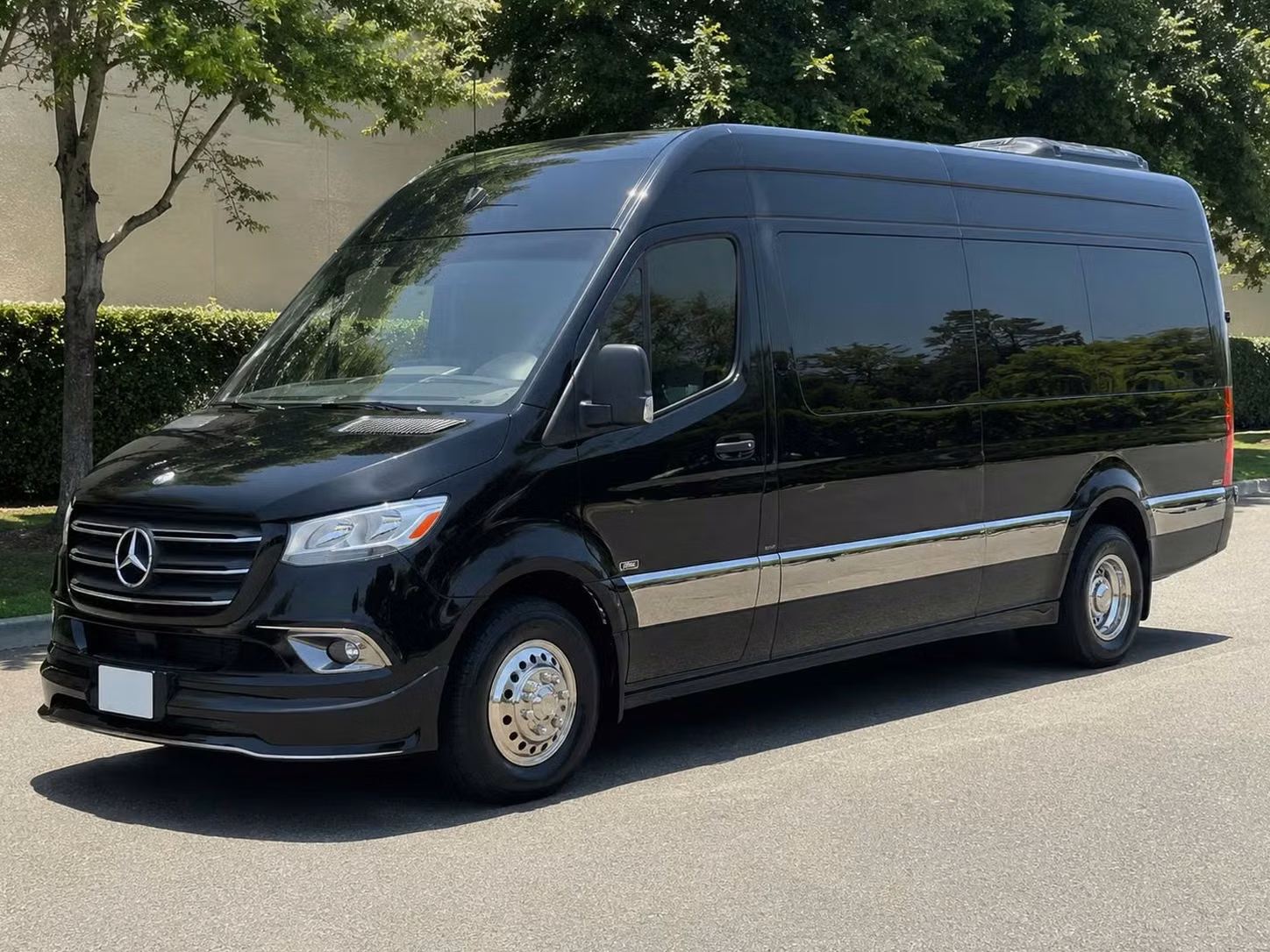 sprinter van with driver